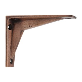 RCH Hardware BK-IR8208-101 Iron Herring, Heavy Duty Shelf Bracket, 4 Inch, Antique Copper