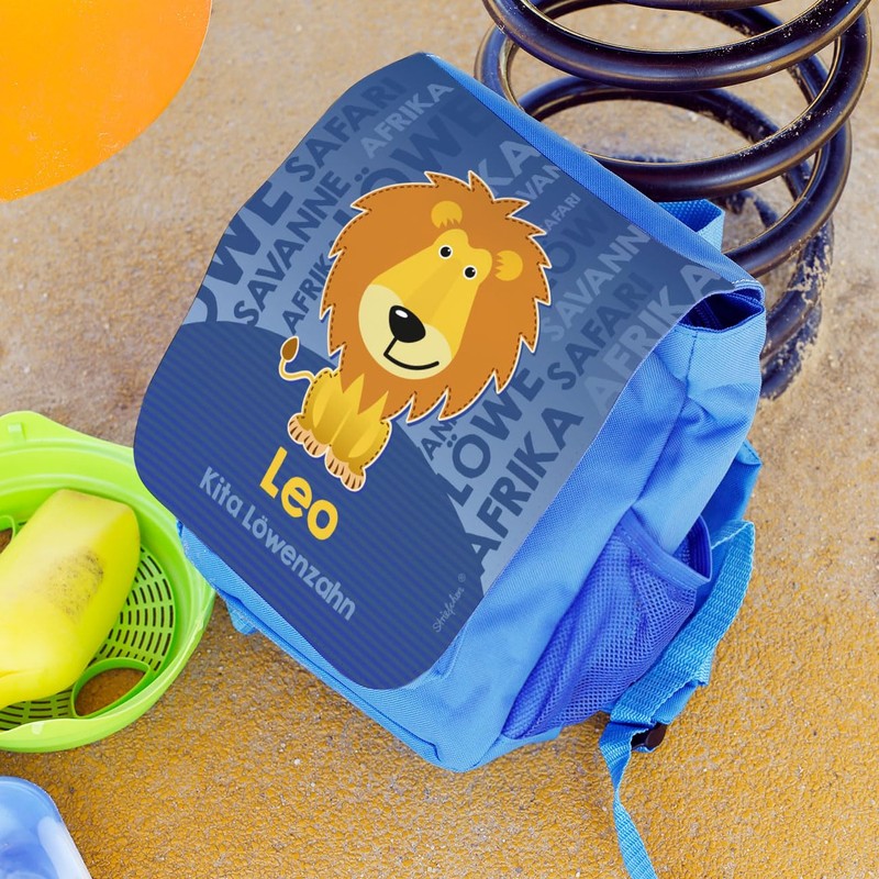 Striefchen® Children's Backpack for Nursery - Lion - with Name