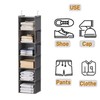 Hanging Closet Organizer – 6 Shelf Closet Storage, Foldable Closet