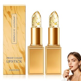 2PCS Labial Ajustable Por Ph Que Cambia De Color, Bálsamo Labial, Labiales En Barra Mate, Color Duradero, Hidratante, Resistente al Agua, un Regalo...