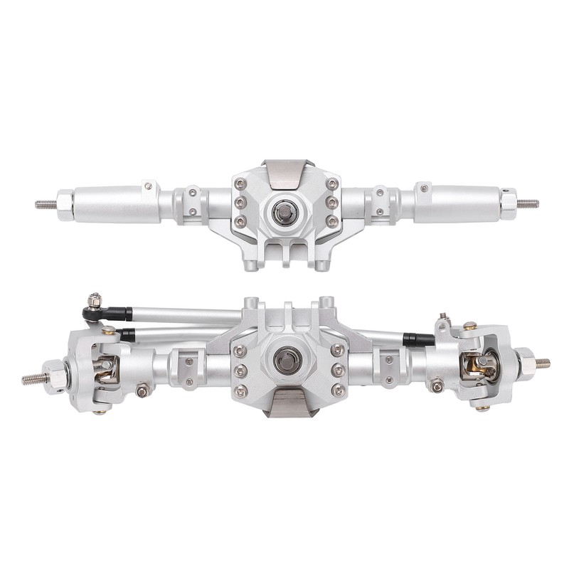 RC Front Rear Axles Complete Set Metal Assembly Kit Axle