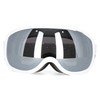 Trespass Hawkeye, Matt White, Ski Goggles with UV Protection, Mirrored