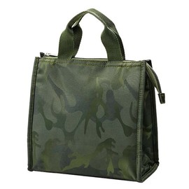 TORUNE BONTE P-3539 Cool Lunch Bag, Square Shape, Camouflage, Green