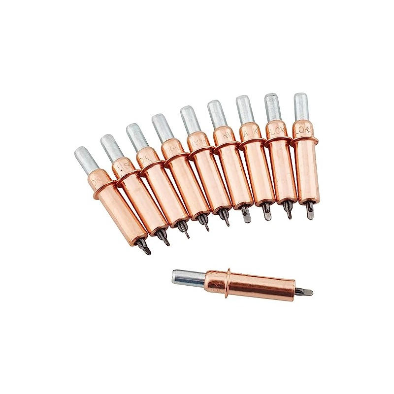 Cleco Fasteners, Steel, 1/8 ", Pack/10