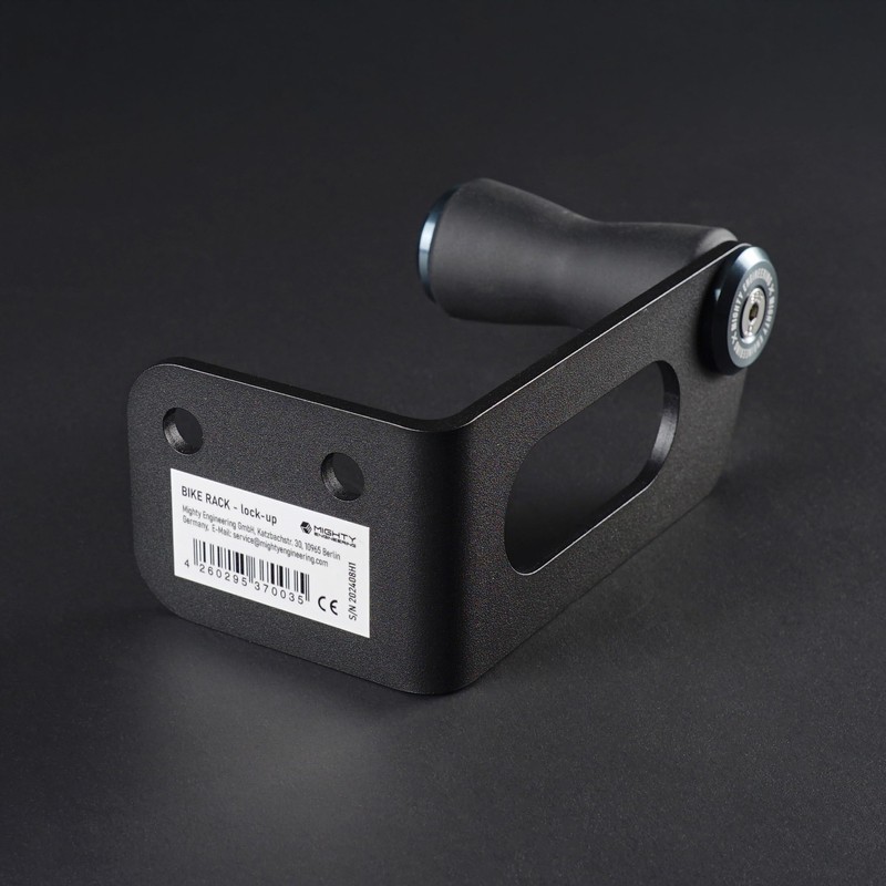 MIGHTY ENGINEERING Bicycle Wall Mount Lock-Up - Vertical Storage for