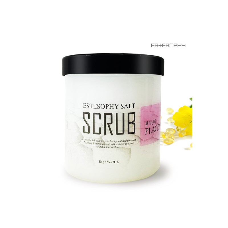 Estesophie Salt Body Scrub Placenta 1000g / 에스테소피 솔트 바디
