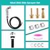 Hygie Rinse Universal Fit Kitchen Faucet Sprayer Attachment/Hose/Holder Set Compatible