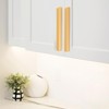 FURNIWARE Kitchen Cabinet Handles, 10 Piece Carving Drawer Pulls 128mm(5