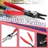 Swpeet 1Pcs Automobile Hose Remover Pliers, Auto Fuel and Vacuum