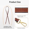 YUNYU Leder-Umhängeschlaufe für Mini-Taschen (Longchamp kompatibel) - 1,2 cm Breite,