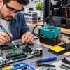Cordless Soldering Iron Station for Electronics Repair – Digital Temperature