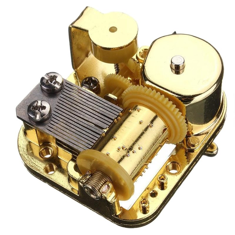 18 Note Musical Mechanism Movement for DIY Music Box, Silent