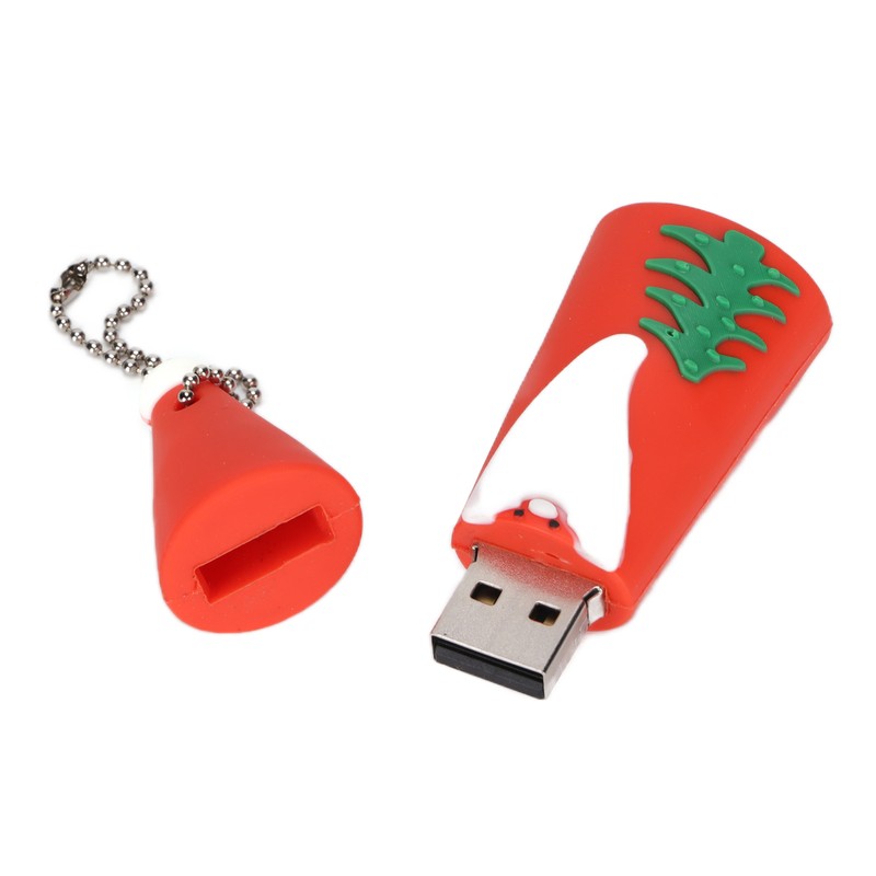 U Disk Durable Strong Compatibility Cute Santa Claus USB 2.0