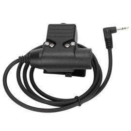 U94 PTT Military Adapter Military Radio Headset Adapter Compatible for MOTOROLA T5428 6200C T80