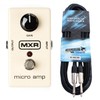 MXR M133 Effects Device Micro Amp Booster Pedal + Keepdrum