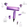 Secadora Para Cabello Luxury Tourmaline Plegable