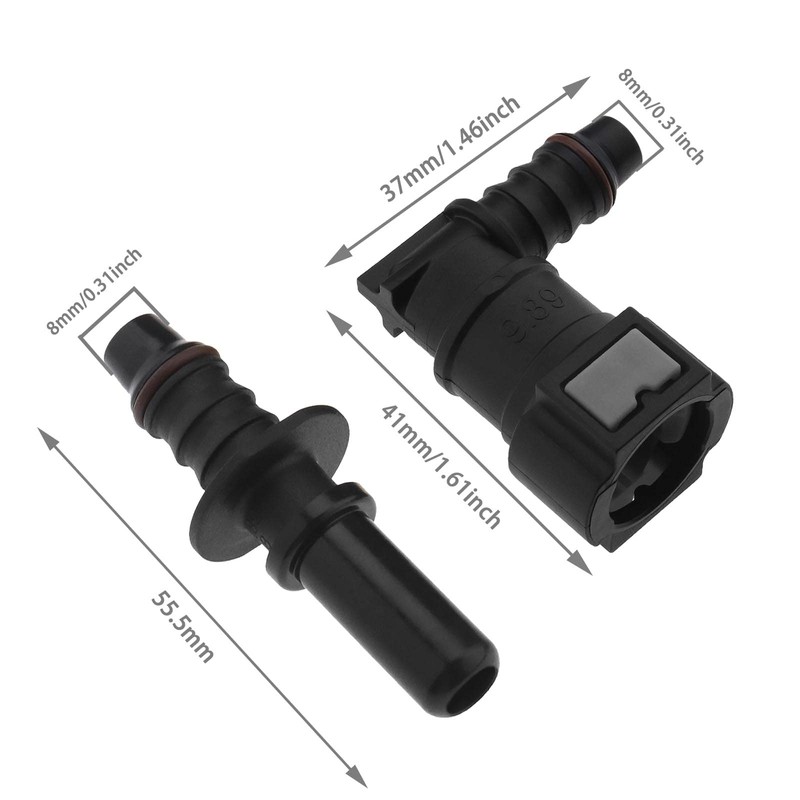 Be In Your Mind Fuel Line Connector Elbow Socket Fuel