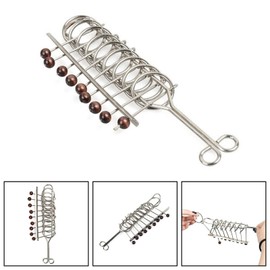 Artudatech Traditional Brain Teaser Classical Metal Chinese 9 Linked Rings Puzzle Toys