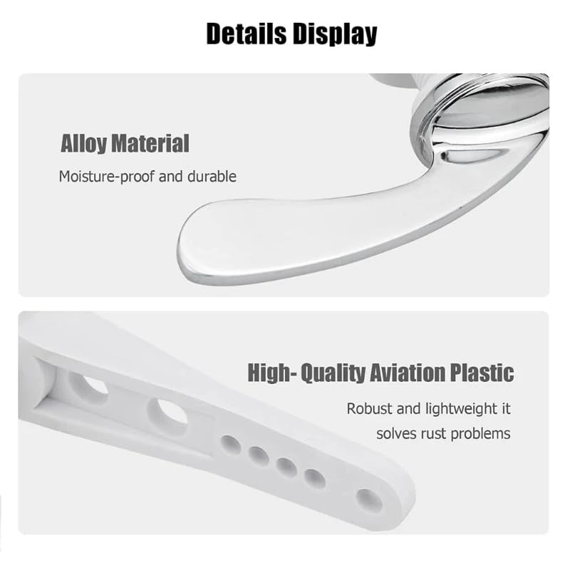 OKODOKO Universal Replacement Toilet Flush Handle Lever Arm Kit for