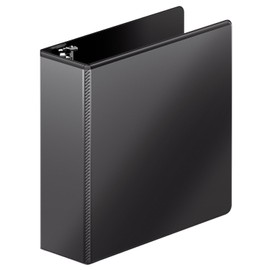 Wilson Jones ENVI Customizer Heavy Duty 3-Inch D-Ring View Binder, Letter Size, 600-Sheet Capacity, Black (5050513671)