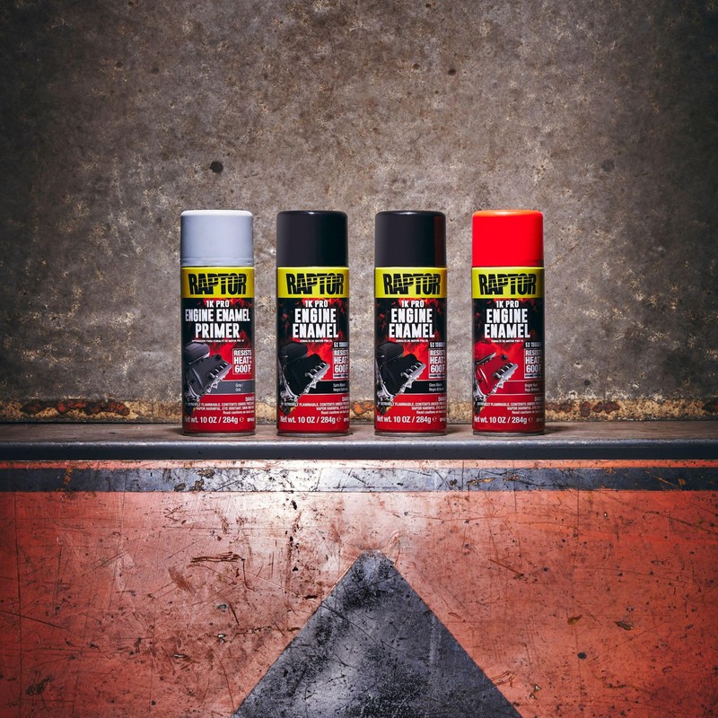 RAPTOR Engine Enamel Primer Spray, Professional Grade, Superior Adhesion For