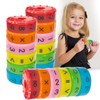 KERANEET Pack of 18 Mathematics Learning Toys Calculation Roll Primary