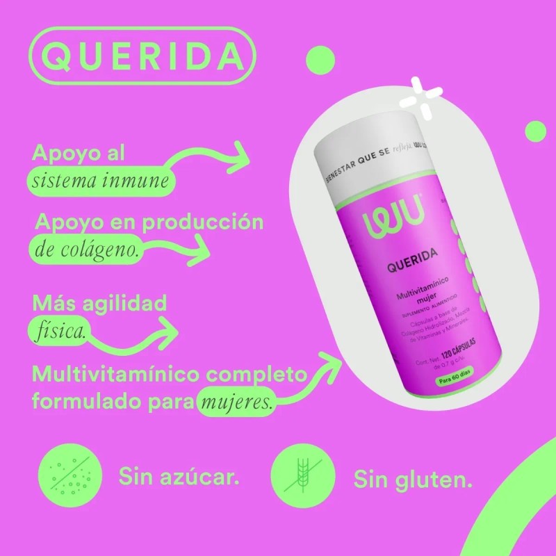 Kit Bella | Querida + Brilla | Wu | Colágeno