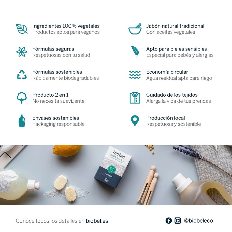 Biobel Eco Friendly Dishwasher Tablets - Pack of 30 -