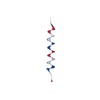 In The Breeze 4246 Red, White and Blue, 24-Inch Patriotic