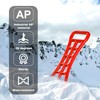 Ski Boot Buckle Lever with Hanging Buckle, Portable Tightening Boot