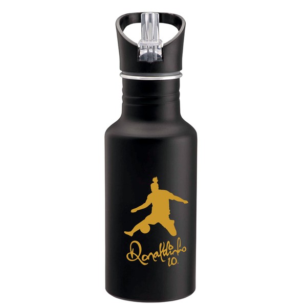Gil Ronaldinho10_Sport Bottle, Unisex, Gold, One Size