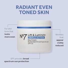 No7 Lift  Luminate Triple Action Day Cream SPF30 50ml