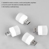 USB Lights by Night, Mini LED Bulb, Plug-in, Warm White,