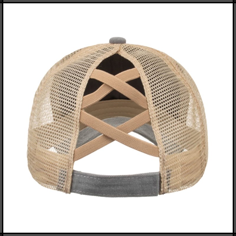 White Fang CA662 Mesh Cap, Distressed Hat, For Running, Outdoors,