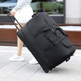 [Overseas] Cross-Border Oxford Bracket Bag, Large Capacity Single Shoulder Crossbody Bag for Men and Women, Foldable, Water-Resistant, Travel Gray/small 2ea