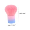 Minkissy Cosmetic Mushroom Shape Loose Powder Foundation Brush Soft Makeup