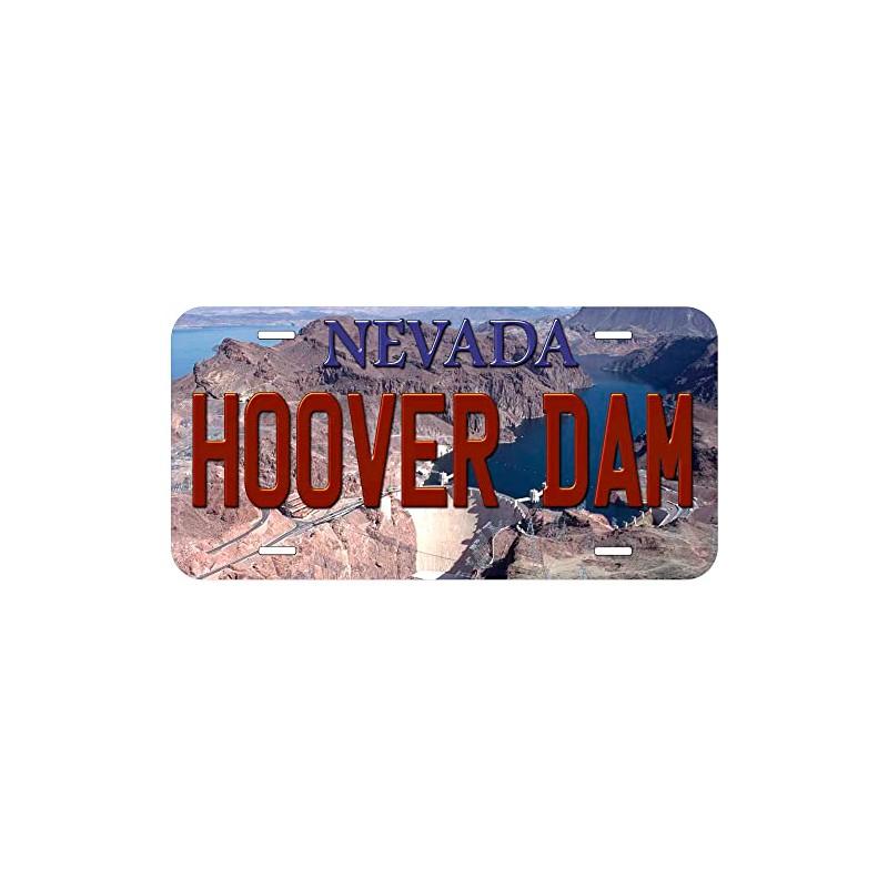 Hoover Dam Nevada Novelty Car Auto License Plate
