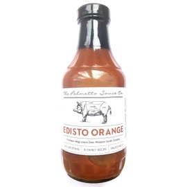 The Palmetto Sauce Company Edisto Orange BBQ Sauce, 16 ounce bottle
