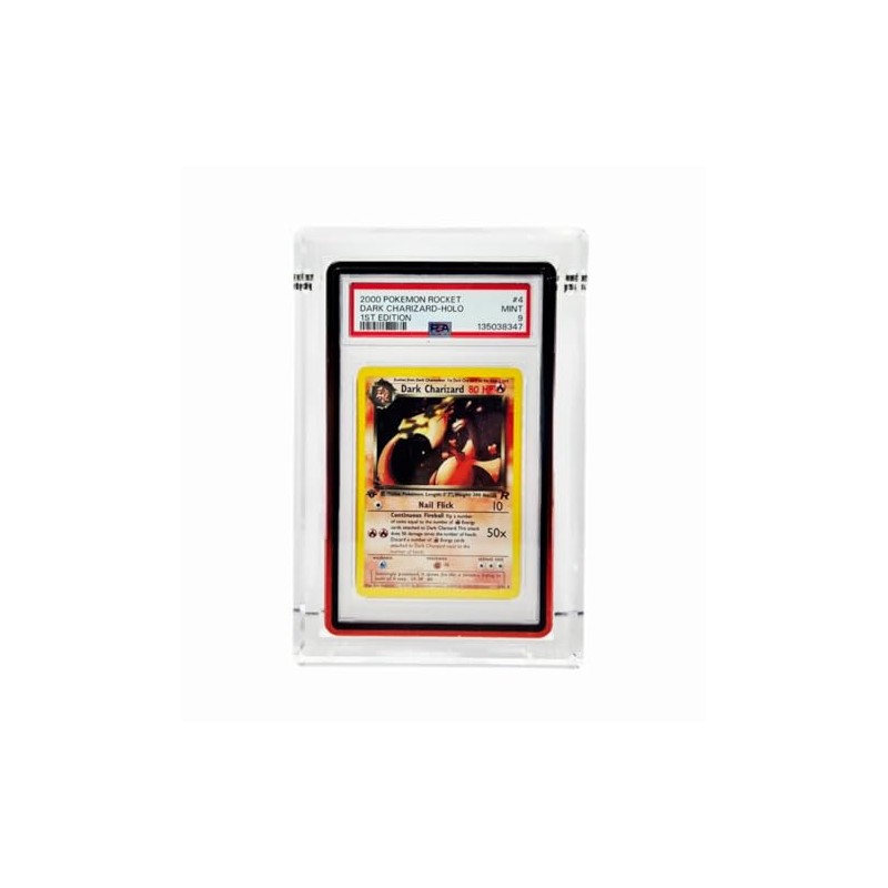 Acrylic Graded Card Case for PSA Graded Cards Compatible with