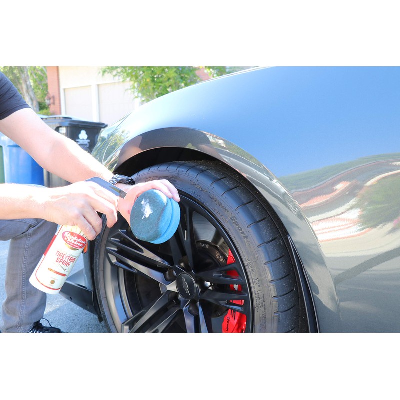 GOLDEN SHINE Tire and Trim Spray Shine and UV Protection,