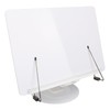 Book Reading Stand Foldable 360 Degree Rotating Book Stand Acrylic