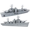 deAO Military Naval Aircraft Carrier Toy Play Set with Small