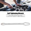 ANKROYU Double Ended Self Tightening Wrench, Steel Double Ended Wrench,