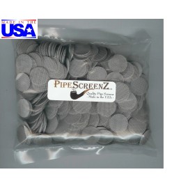 PipeScreenZ™ 3X 1000 Count 3/4" Stainless Steel Pipe Screens HIGHEST QUALITY - MADE IN USA!