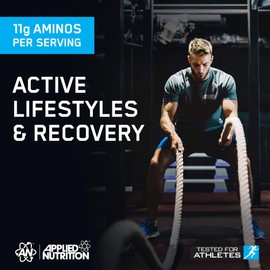 Applied Nutrition Amino Fuel - Amino Acids Supplement, EAA Essential Amino Acids Powder, Muscle Fuel & Recovery (390g - 30 Servings) (Cola Blast)