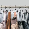 Purse Hanger for Closet,Unique S-Shaped Twist Design Sponge Anti Scratch