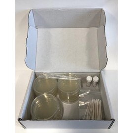 Bacteria Science Kit Petri Dishes with Agar Educational STEM Science Fair Project Kit