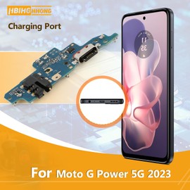 HBIHGHHONG USB Charging Port for Motorola Moto G Power 5G 2024 Dock Connector Replacement for Moto G Power 5G 2024 XT2415-1 XT2415-5 XT2415V Type C Charger Port Dock Board Repair Parts