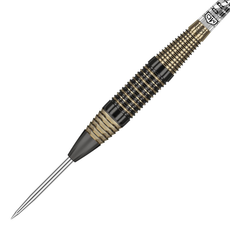 DW Flashback 25g Black Steel Tip Darts, Precision Balanced, Accurate,