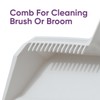 Superio 2-Pack Wide Plastic Dustpan with Comb - 16" Wide,